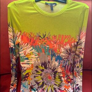 BCBG MaxAzria geometric top